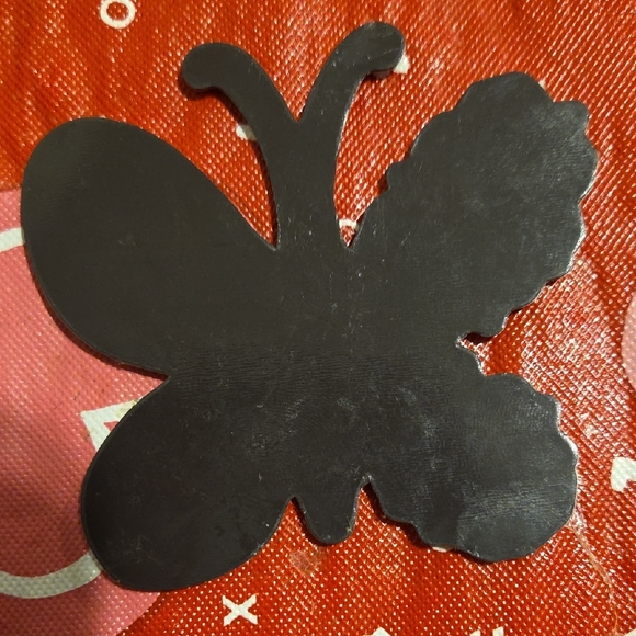 Handmade Colorful Rhinestone Butterfly Magnet - Picture 3 of 3